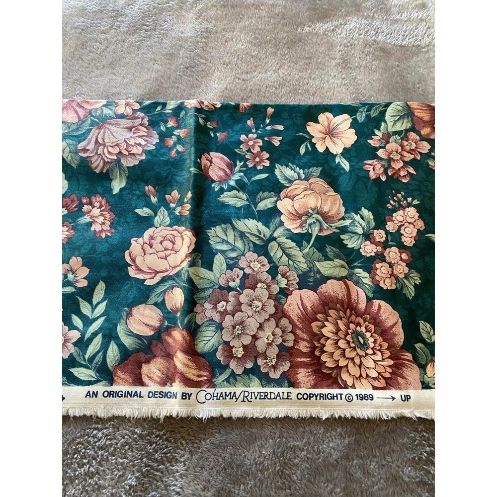 Chesapeake Bay Collection Roanoke Cohama Riverdale 1989 Fabric 47" x 54"